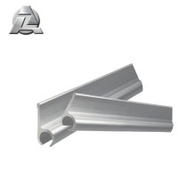 anodizing silver aluminium keder rail profile